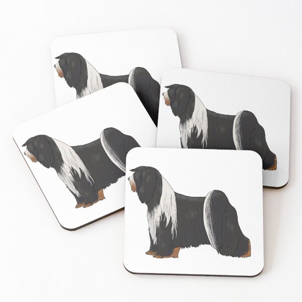 Item preview, Terrier tibetano con puntas color canela designed and sold by Pawsome-Doodles.