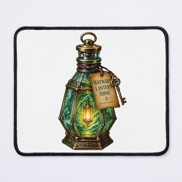Item preview, Wayward Lantern Tonic Fantasy Potion designed and sold by AlcheArtsStudio.