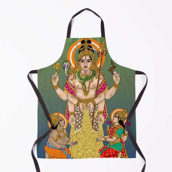 Item preview, Lord Dhaneshwara Divine Design – Hindu Wealth and Prosperity Deity Art designed and sold by Harshit_Digital_Arts.