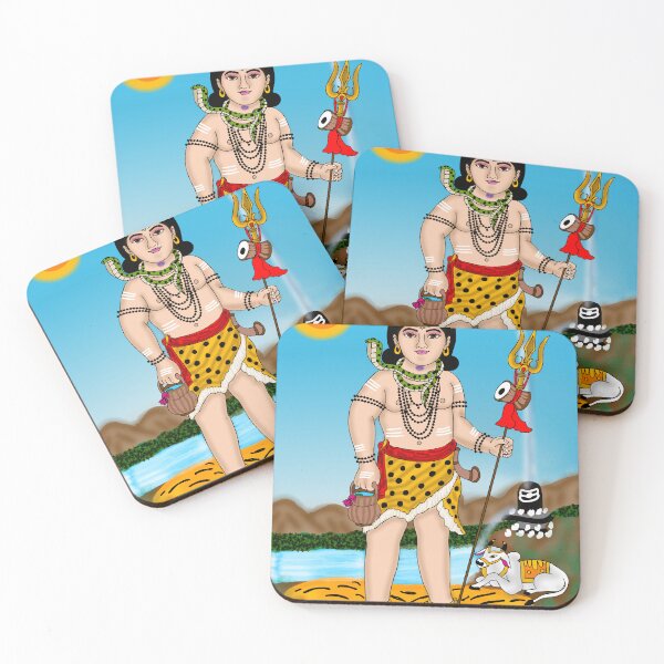 Item preview, Diseño adorable de Shiva niño – Ilustración de arte divino del bebé Mahadev designed and sold by Harshit_Digital_Arts.