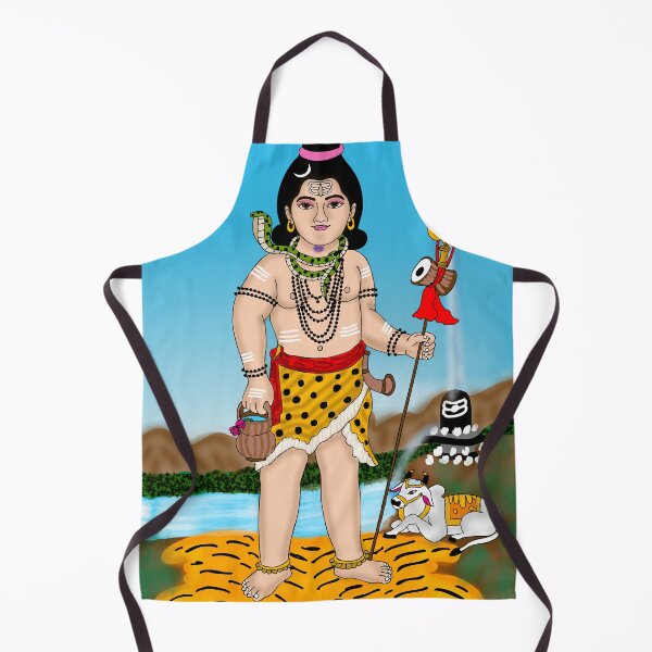 Artikelvorschau, Niedliches Shiva-Design für Kinder – Göttliche Illustration von Baby Mahadev entworfen und verkauft von Harshit_Digital_Arts.