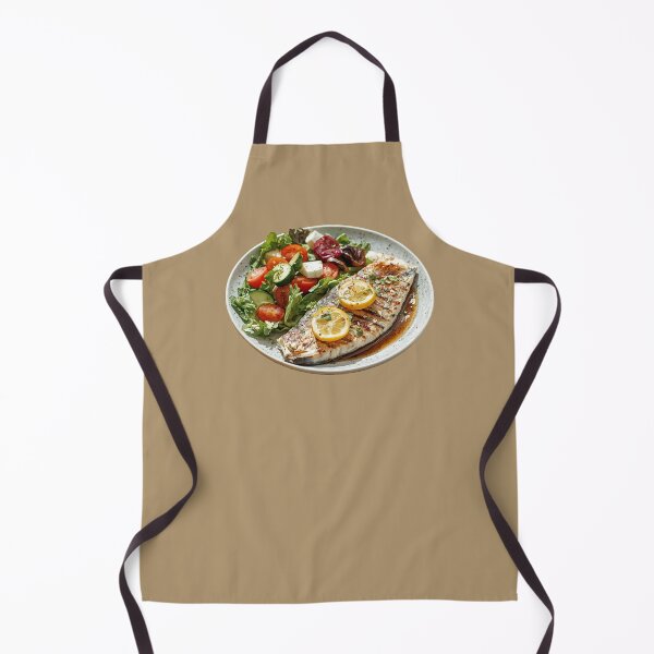 Item preview, Almuerzo de pescado a la parrilla designed and sold by Poplartree.