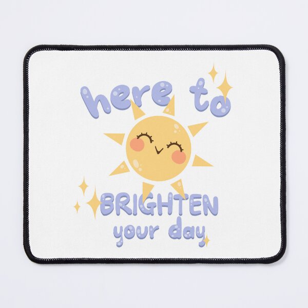 Item preview, Here to Brighten Your Day – Cute Sun Design designed and sold by Ragnarok-Tee.