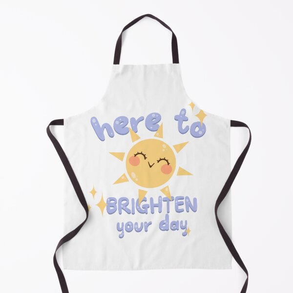 Item preview, Here to Brighten Your Day – Cute Sun Design designed and sold by Ragnarok-Tee.
