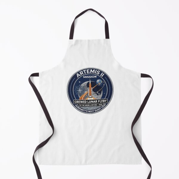 Item preview, Artemis II Lunar Flyby Mission Patch designed and sold by Ekracreatives.