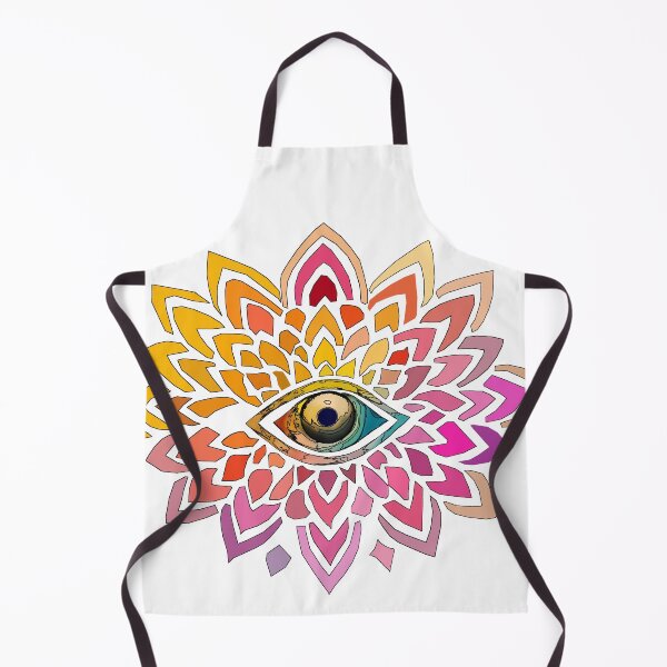 Item preview, Mystic All‑Seeing Eye Mandala – Vibrant Spiritual Vision Art designed and sold by Artondra Hall.