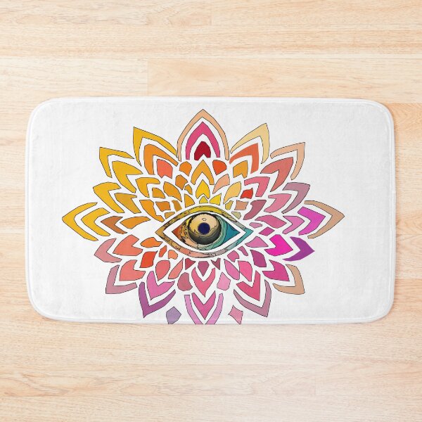 Item preview, Mystic All‑Seeing Eye Mandala – Vibrant Spiritual Vision Art designed and sold by Artondra Hall.