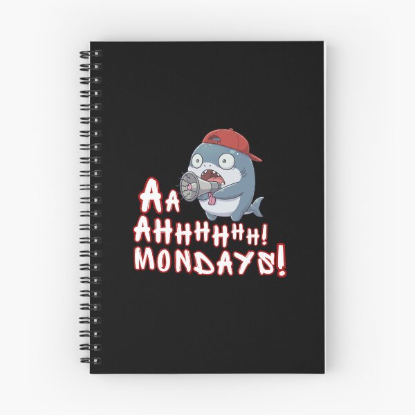 Item preview, Tired Shark Hate Mondays designed and sold by Nature's Chibis.