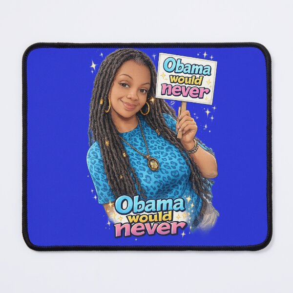 Item preview, “Obama Would Never – Sarcastic Humor Design” designed and sold by AbundantlyKiki.