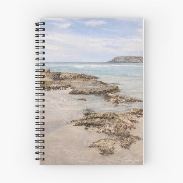 Item preview, Rock Pools on the Beach Australian Coastal Art designed and sold by NJEditions.