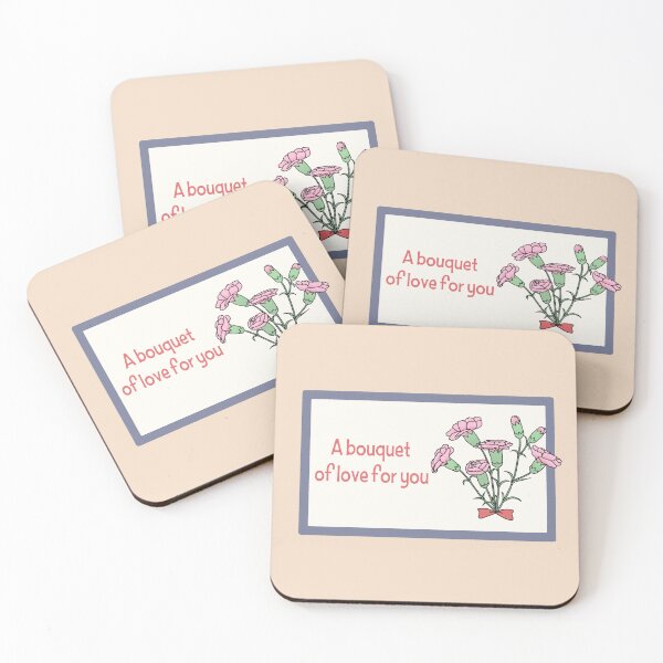 Item preview, Pink Carnation Bouquet Greeting Card - A Bouquet of Love for You designed and sold by ubborn.