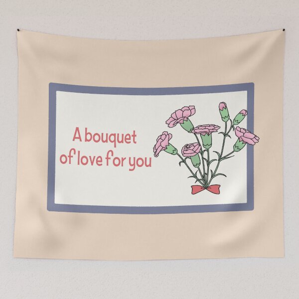 Item preview, Pink Carnation Bouquet Greeting Card - A Bouquet of Love for You designed and sold by ubborn.