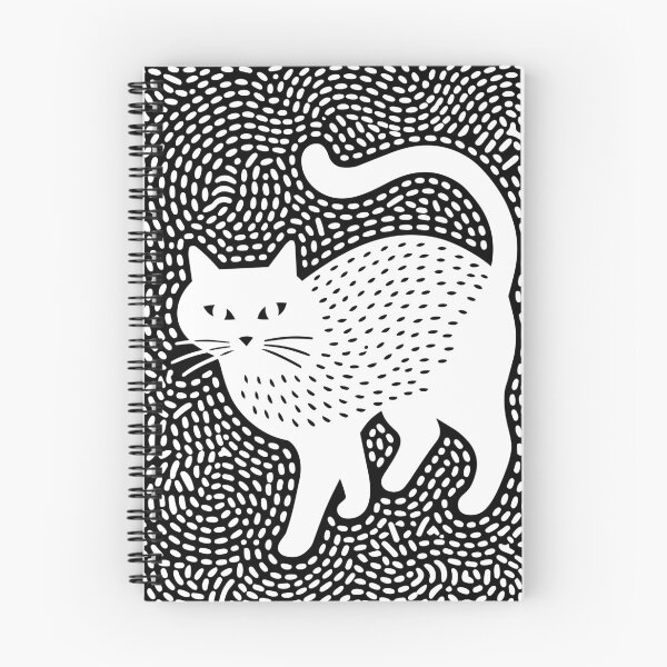 Item preview, White Dotty Cat designed and sold by Chrisseee.