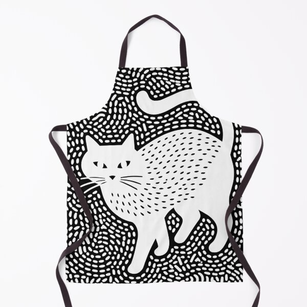 Item preview, White Dotty Cat designed and sold by Chrisseee.