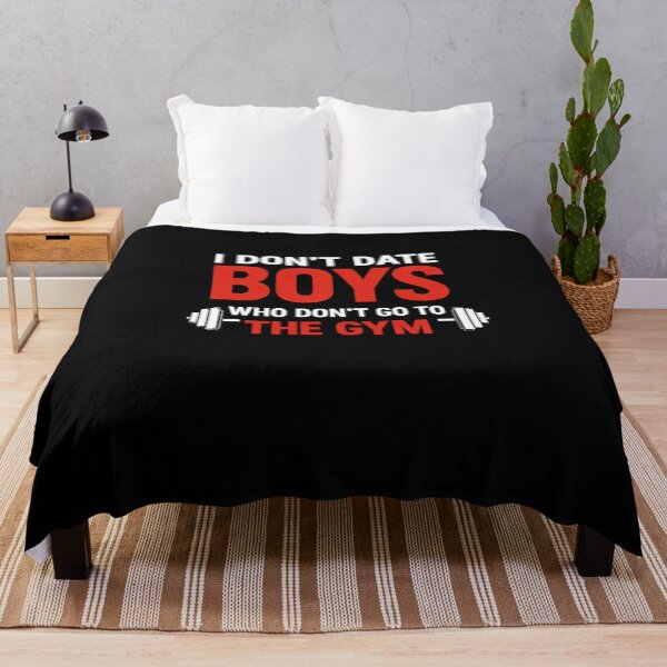 Item preview, I Don’t Date Non Gym Guys designed and sold by StoryInCode.