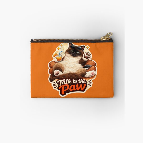 Item preview, Talk to the Paw – Sassy Cat designed and sold by Mojibebe.