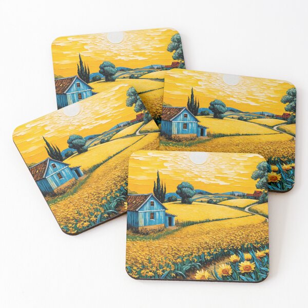Item preview, Blooming Fields of Summer - 1 designed and sold by Undersea Ai Art.