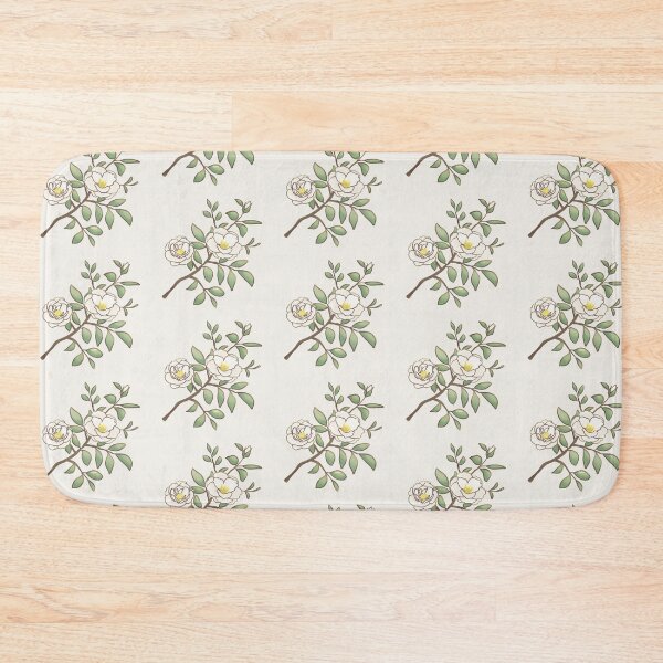 Item preview, white camilias designed and sold by jlynmor.
