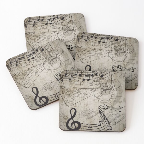 Item preview, vintage music note design designed and sold by meuliasshop.