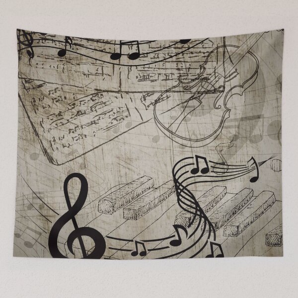 Item preview, vintage music note design designed and sold by meuliasshop.