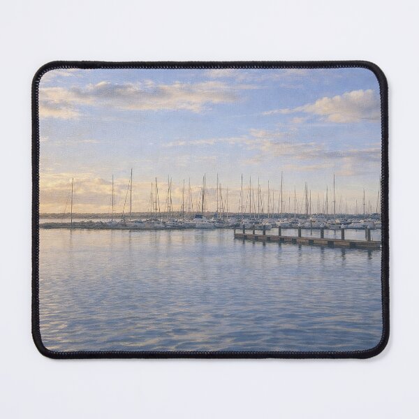 Item preview, Sailboats at the Marina Coastal Art designed and sold by NJEditions.