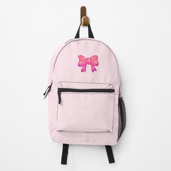 Item preview, Hand-drawn Pink Ribbon Pixel Art - Cute & Y2K Girl Gamer Aesthetic designed and sold by mume studio.