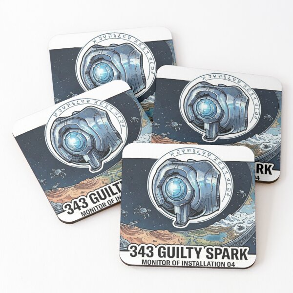 Item preview, 343 Guilty Spark designed and sold by Saiyan Supply Co..
