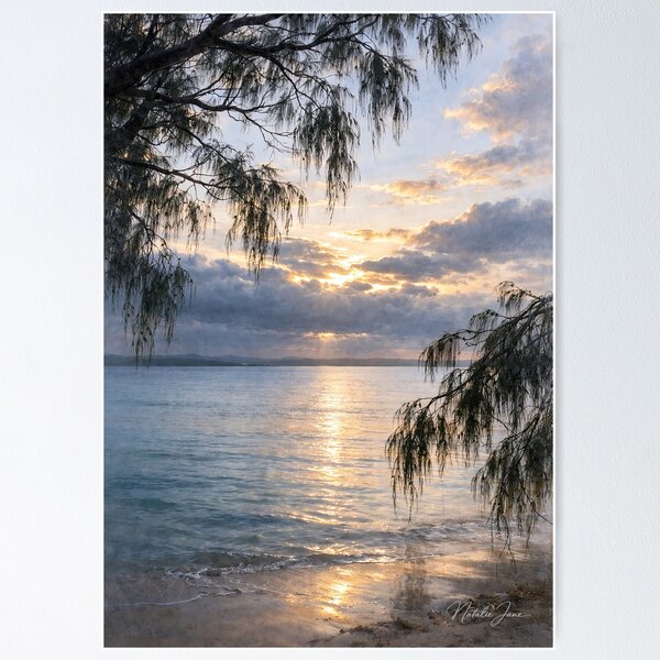 Item preview, Casuarina Sunrise - Arte costero australiano designed and sold by NJEditions.