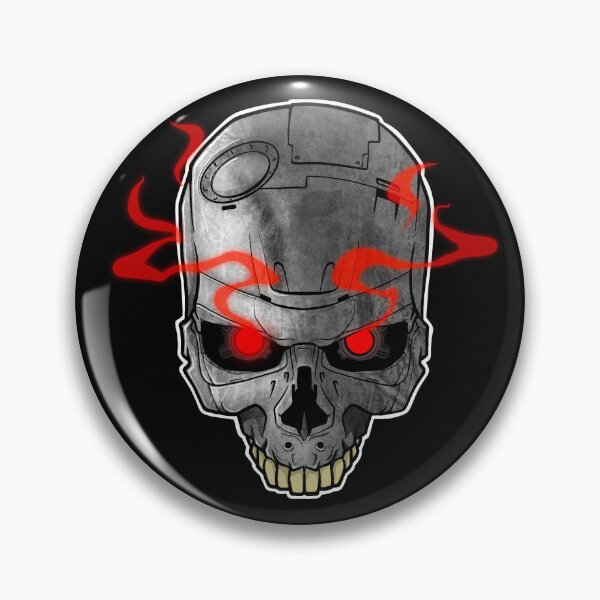 Item preview, Terminator skull designed and sold by Skull Shaman.