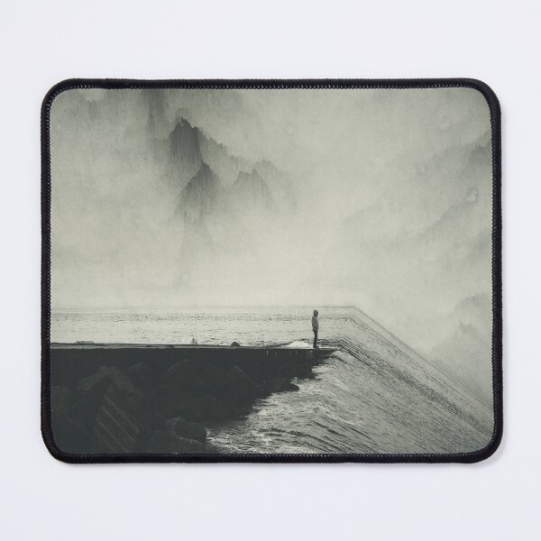 Item preview, VertigOcean - surreal seascape designed and sold by Dyrk Wyst Redbubble Shop.