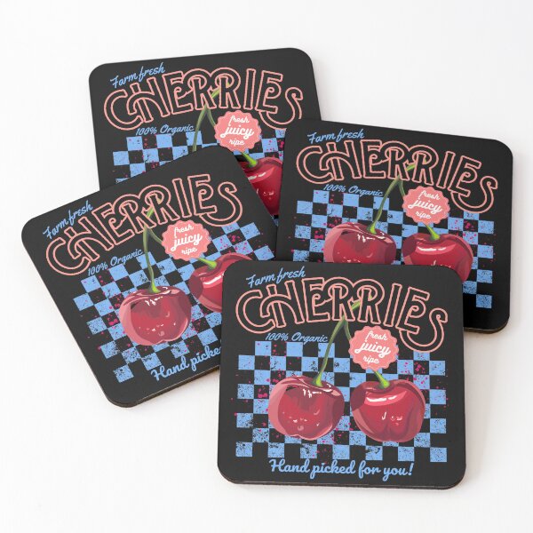 Item preview, Vintage cherries cottage core designed and sold by InkRiot Studios.
