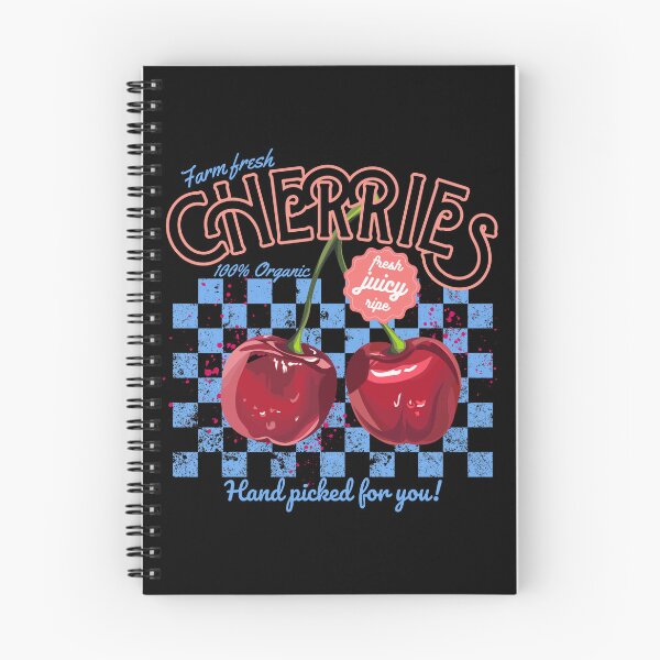 Item preview, Vintage cherries cottage core designed and sold by InkRiot Studios.