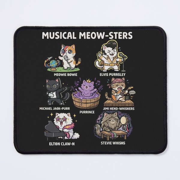 Item preview, Musical Meow-sters designed and sold by AdyKurniawan.