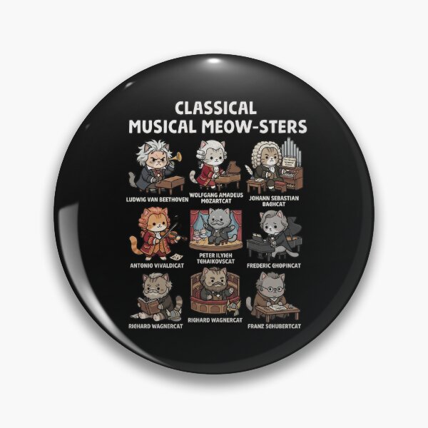 Item preview, Classical Musical Meow-sters designed and sold by AdyKurniawan.
