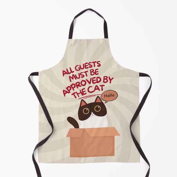 Item preview, All Guests Must Be Approved by the Cat designed and sold by OopsieDaisiesSh.