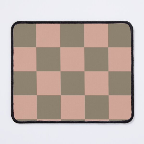 Item preview, Muted Rose Brown Checkerboard Pattern designed and sold by PetiteEthos.
