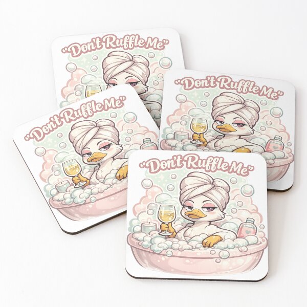 Item preview, Funny Duck Spa Sassy Bath Sticker designed and sold by Gentlestate.