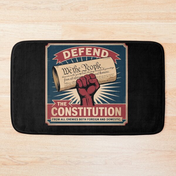 Item preview, Defend Constitution From All Enemies Patriotic Freedom designed and sold by Dressed For  Duty.