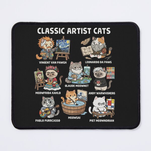 Item preview, Classic Artist Cats designed and sold by AdyKurniawan.