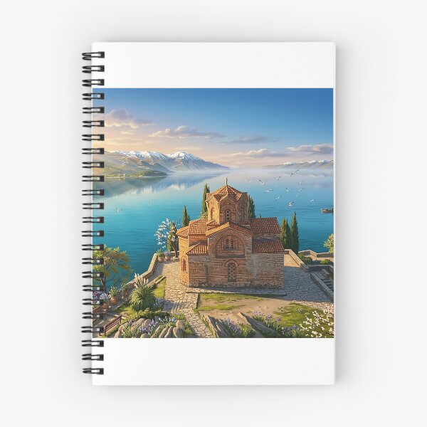 Item preview, Saint John the Baptist at Kaneo - Ohrid, Macedonia designed and sold by FlatlineArtCo.