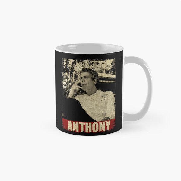 Item preview, Anthony Bourdain Relaxed Portrait Retro Photography Design designed and sold by DanielFeldtART.