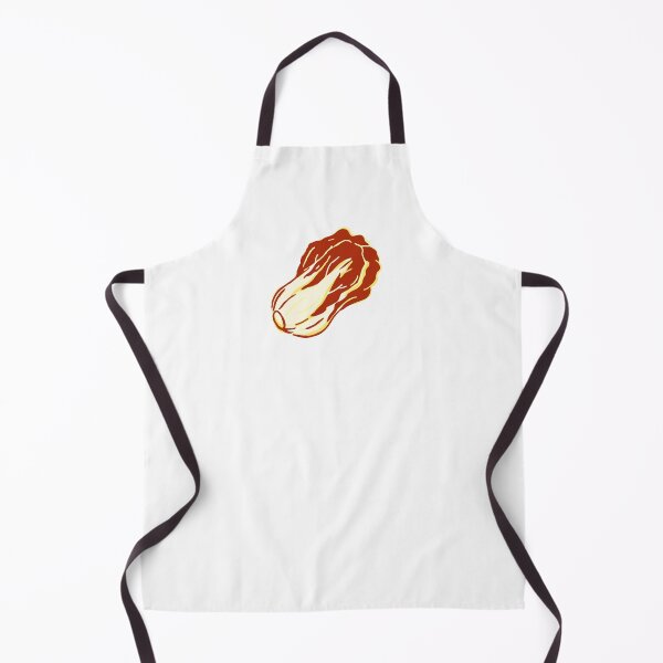 Item preview, Hand-drawn illustration of Korean kimchi cabbage with red chili designed and sold by mume studio.