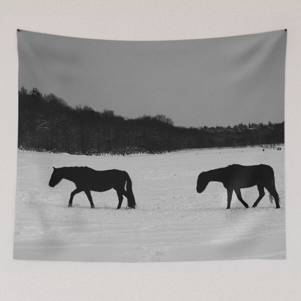 Item preview, Horses On Snow designed and sold by Alan Harman.
