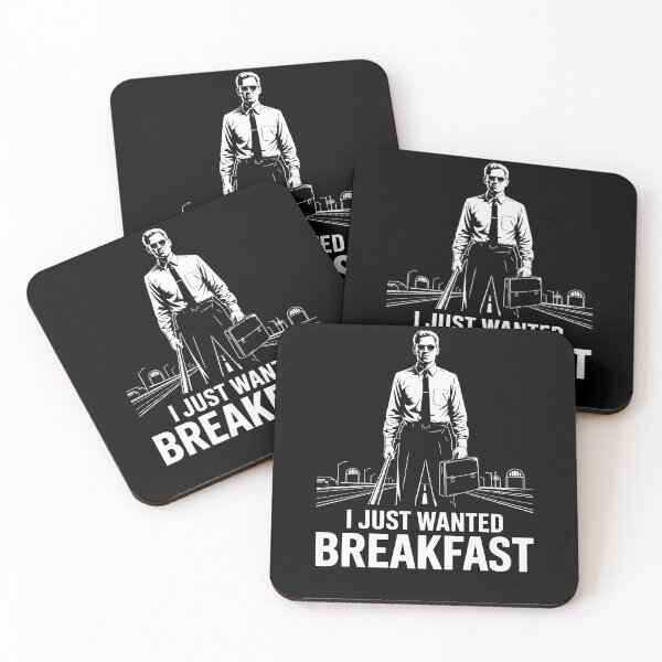 Item preview, I Just Wanted Breakfast Funny Meme Graphic Design designed and sold by Dressed For  Duty.