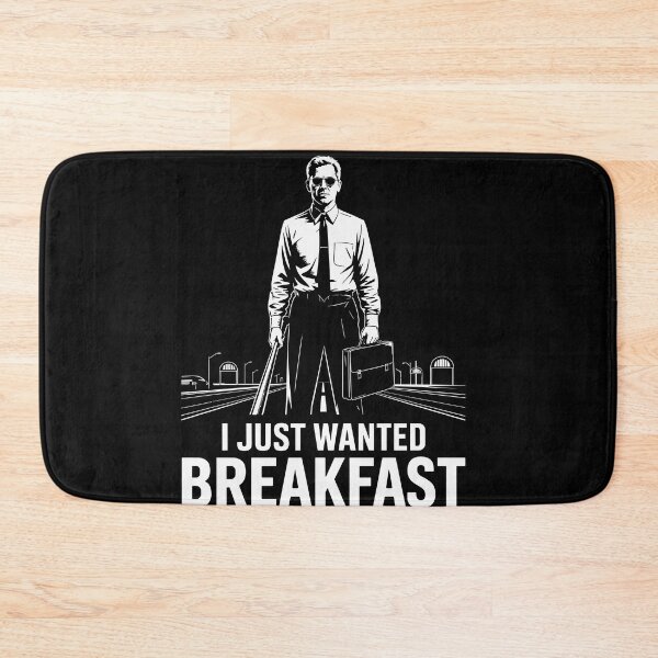 Item preview, I Just Wanted Breakfast Funny Meme Graphic Design designed and sold by Dressed For  Duty.