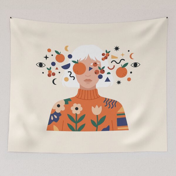 Item preview, Mind Blooms With Playful Signals designed and sold by EdvvinStudios.