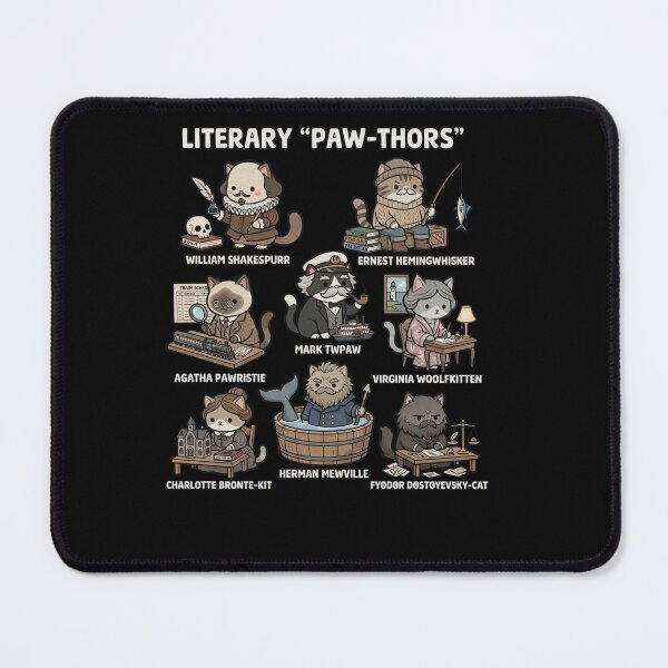 Item preview, Literary Paw-thors designed and sold by AdyKurniawan.