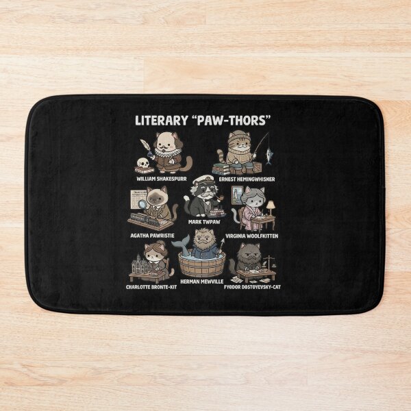Item preview, Literary Paw-thors designed and sold by AdyKurniawan.