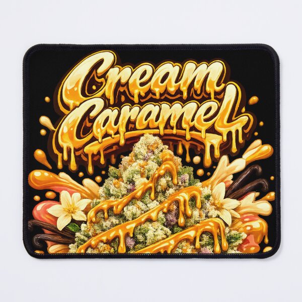 Item preview, Cream Caramel Graffiti Print | Sweet Caramel Vanilla Indica designed and sold by WAUZ.