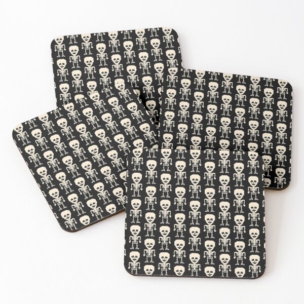 Item preview, Pixel Monster Skeleton Pattern designed and sold by gkillerb.